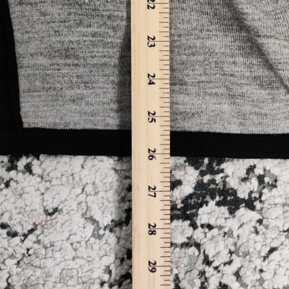 Laura Women's Tunic Sweater Cowl Neck Colorblock Size Medium Wool Winter - Picture 6 of 7